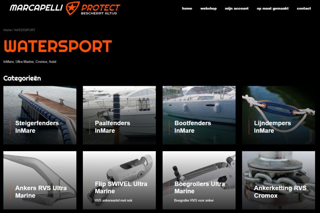 Afbeelding webshop Marcapelli Protect